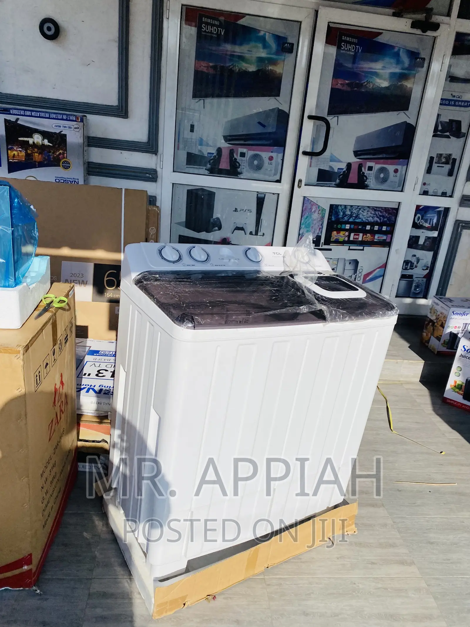 Authentic TCL 10kg Electric Semi-Automatic Washing Machine 
