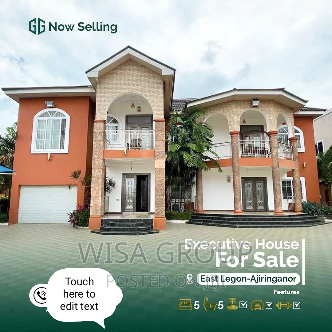 5bdrm Duplex in Wisa Groups, Accra Metropolitan for sale