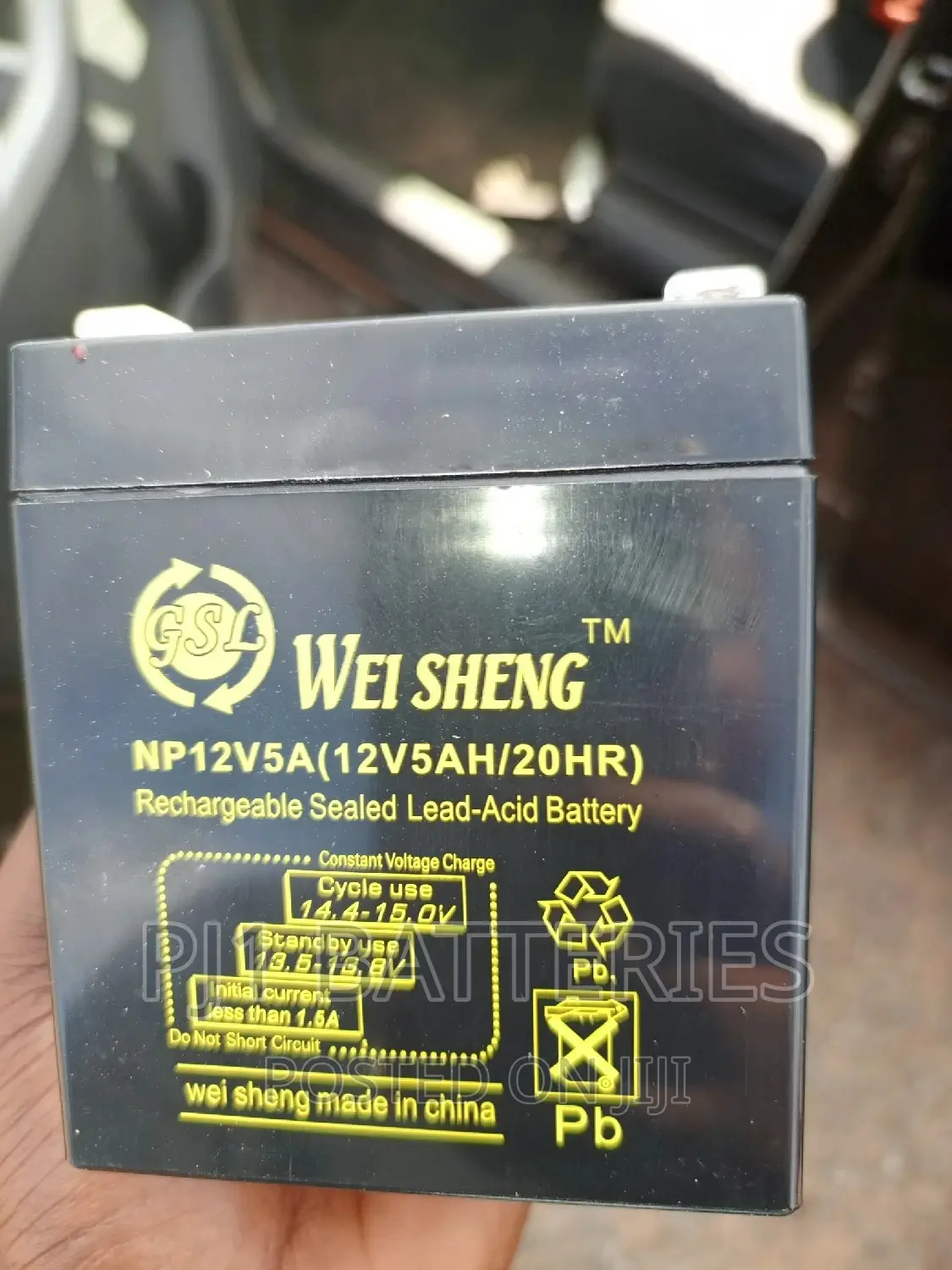 12v 5ah Ups Battey