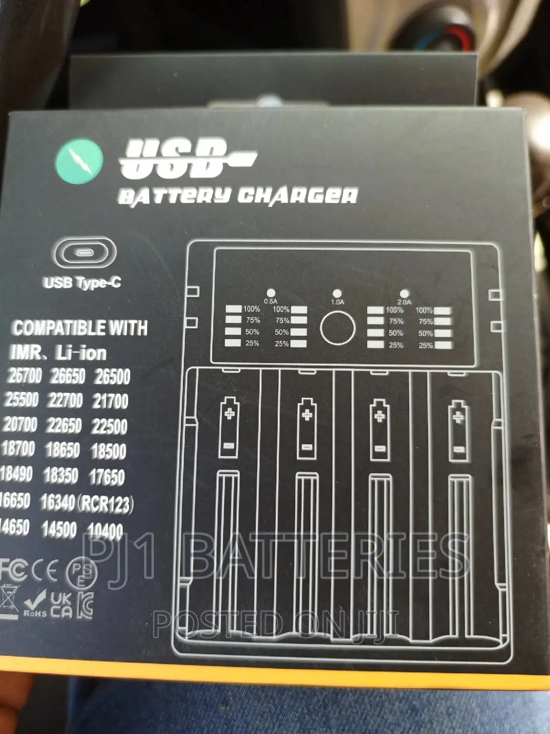 Ups Li-Ion 1860 Digital Charger