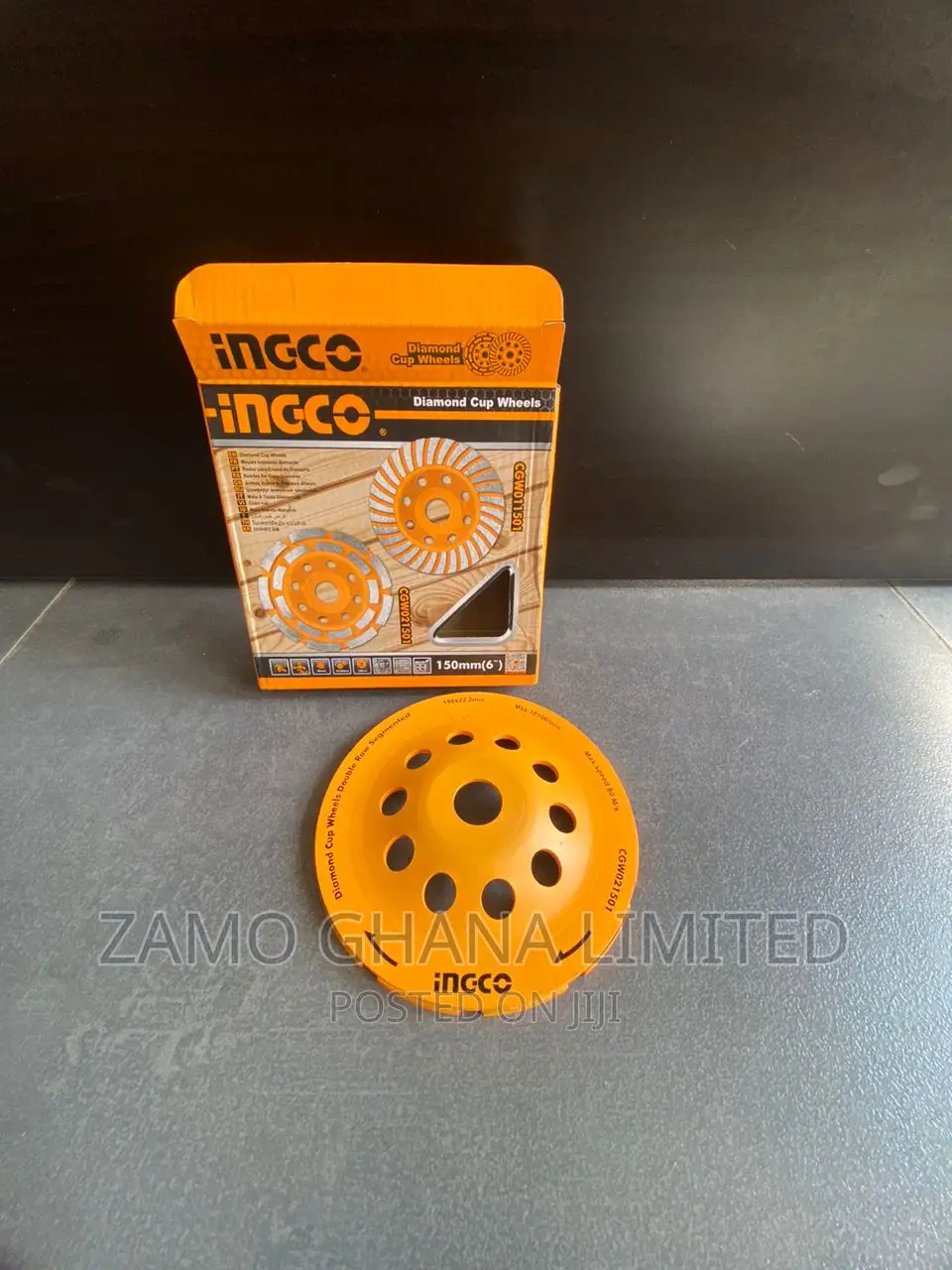 Diamond Cup Wheel 6" - Cgw021501