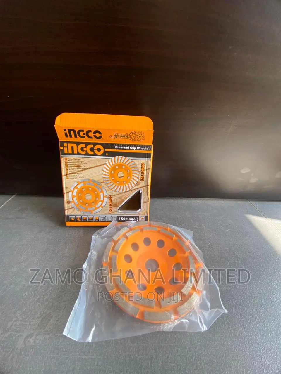 Diamond Cup Wheel 6" - Cgw021501