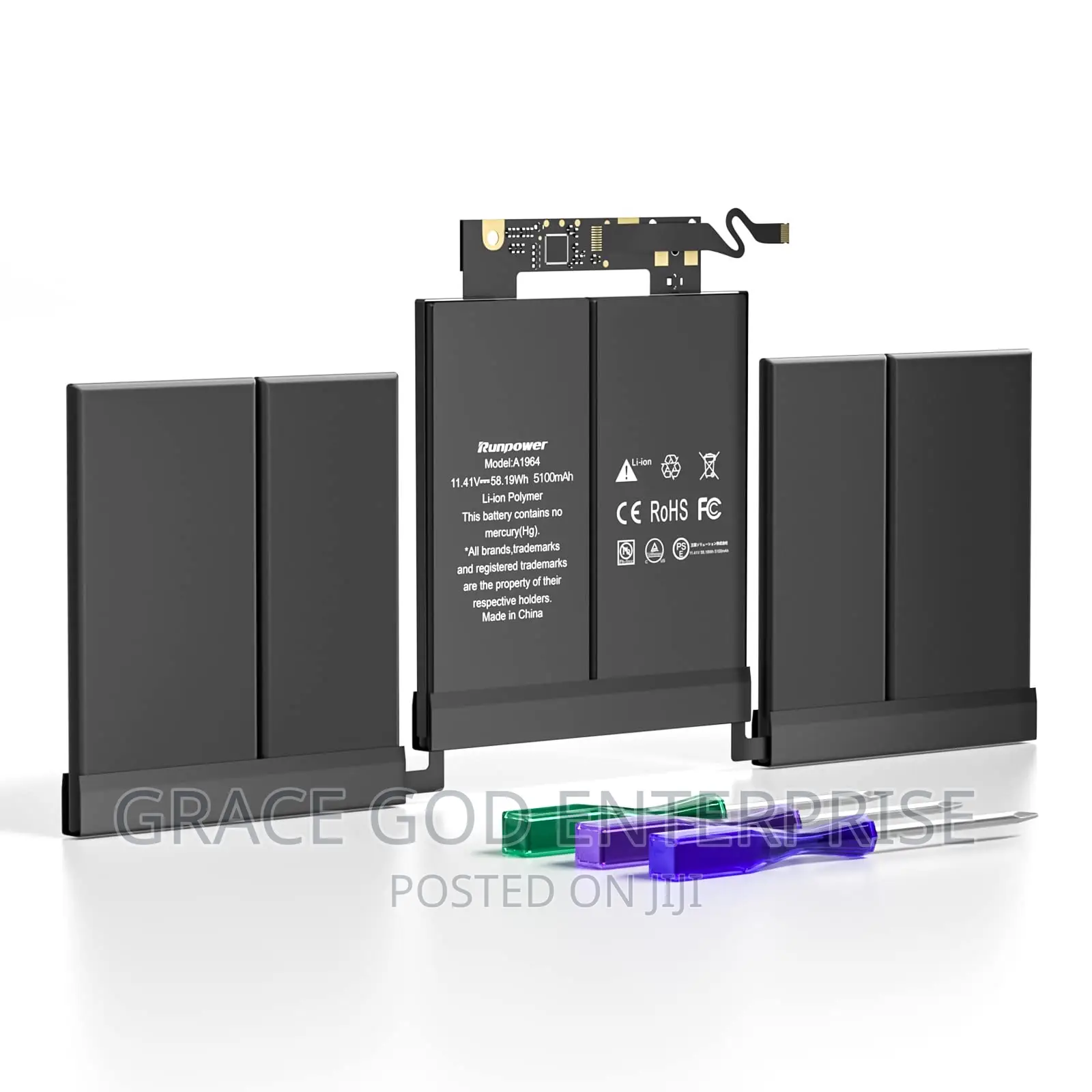 Macbook Pro 13-Inch 2018 - 2019, A1989/2159 Battery (1964)
