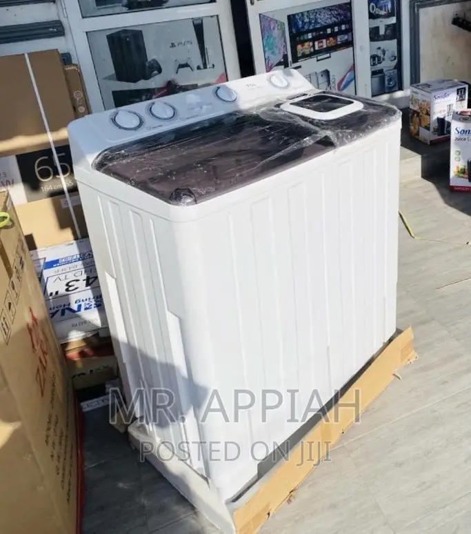 Electric TCL 10kg Top Load Washing Machine + Spin Dry.