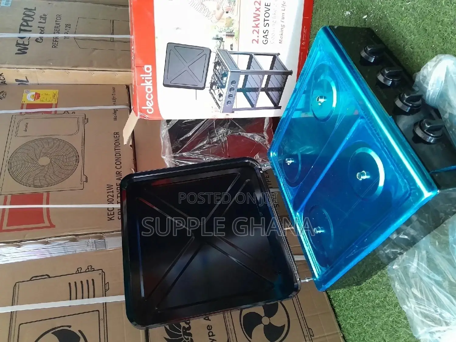 Brand New Decakila Gas Stove With Shelf