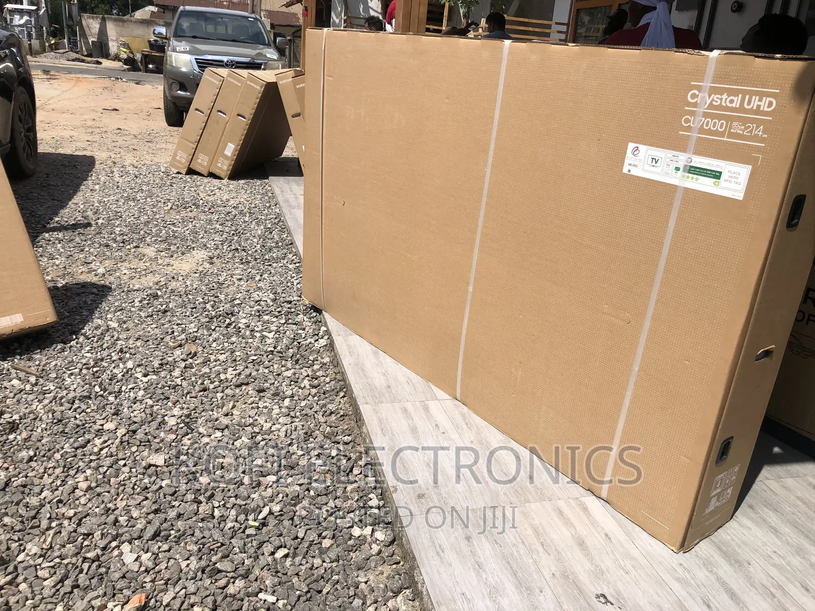 Samsung LED TV 85CU7172 85" 4Κ Ultra HD / New 2023