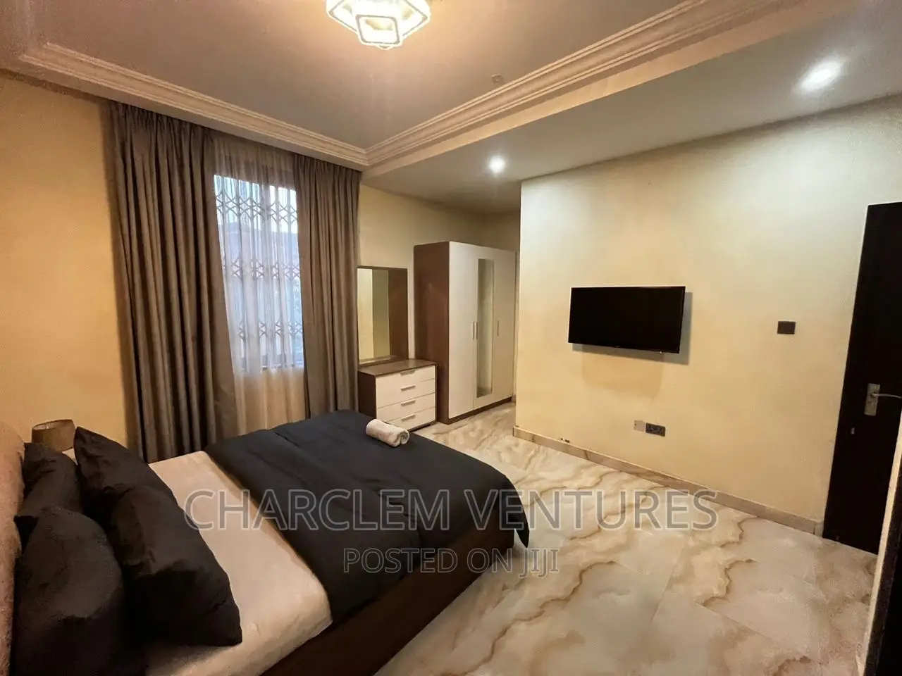 1bdrm Apartment in Charclem Ventures, East Legon for rent
