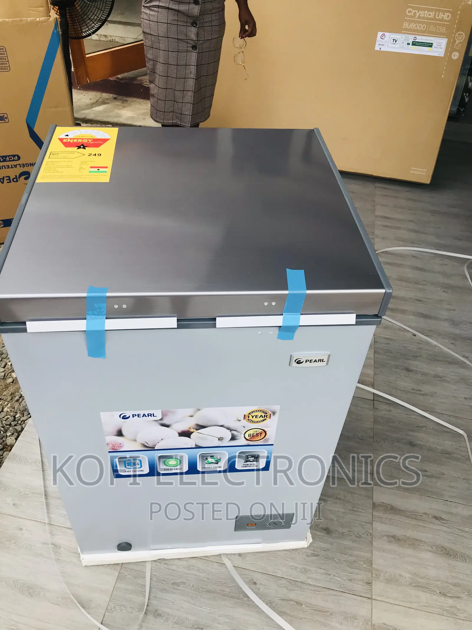 High Quality Pearl 100liters Chest Freezer PCF-127