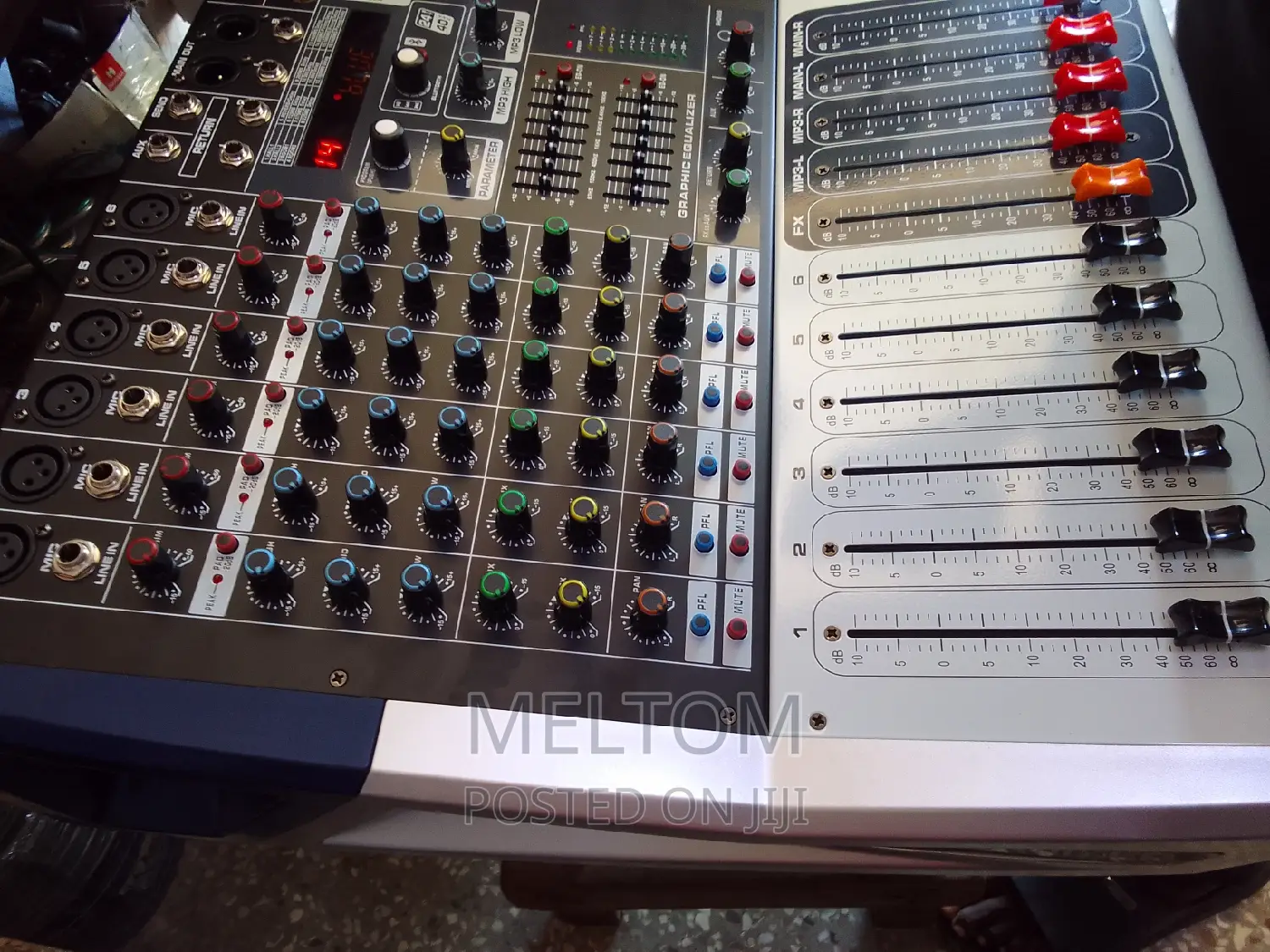 Yamaha Kv60 6channels Powered Amplifier Mixer