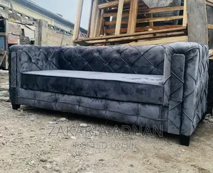 3 Seats Furniture Gray