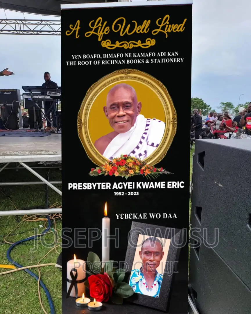 Funeral / Obituary Posters, Brochures And Souvenirs in Awoshie