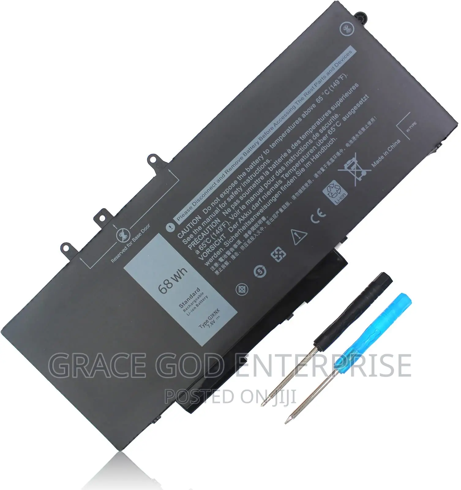 Original GJKNX Dell Latitude Battery