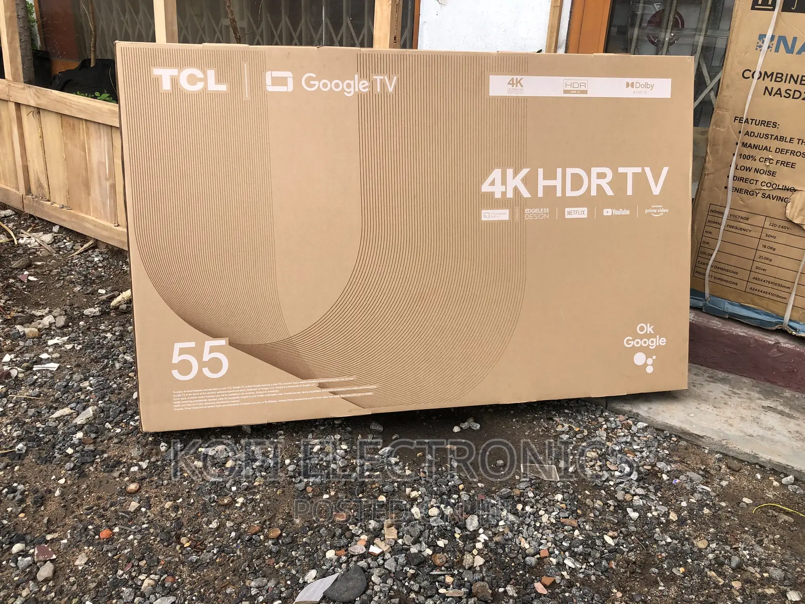 Striking Brightness TCL 55 Inch 55p635 P635 Google Smart