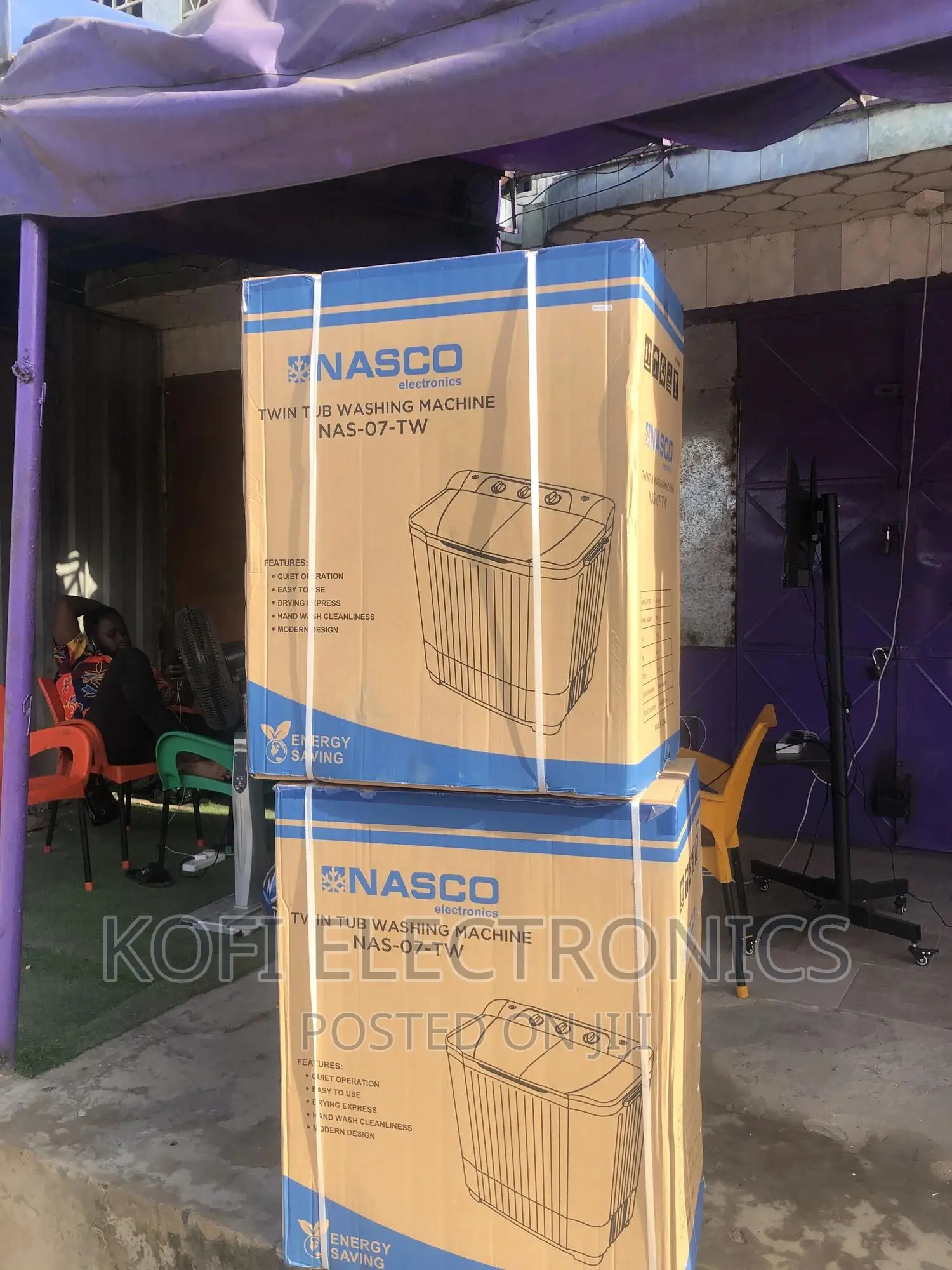 Diamond Interior Drum Nasco 7kg Nas-07-Tw Washing Machine