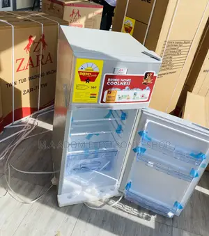Buy Authentic Zara 12TM Double Door Refrigerator(Silver) 