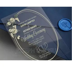 Wedding Invitation Cards - Transparent