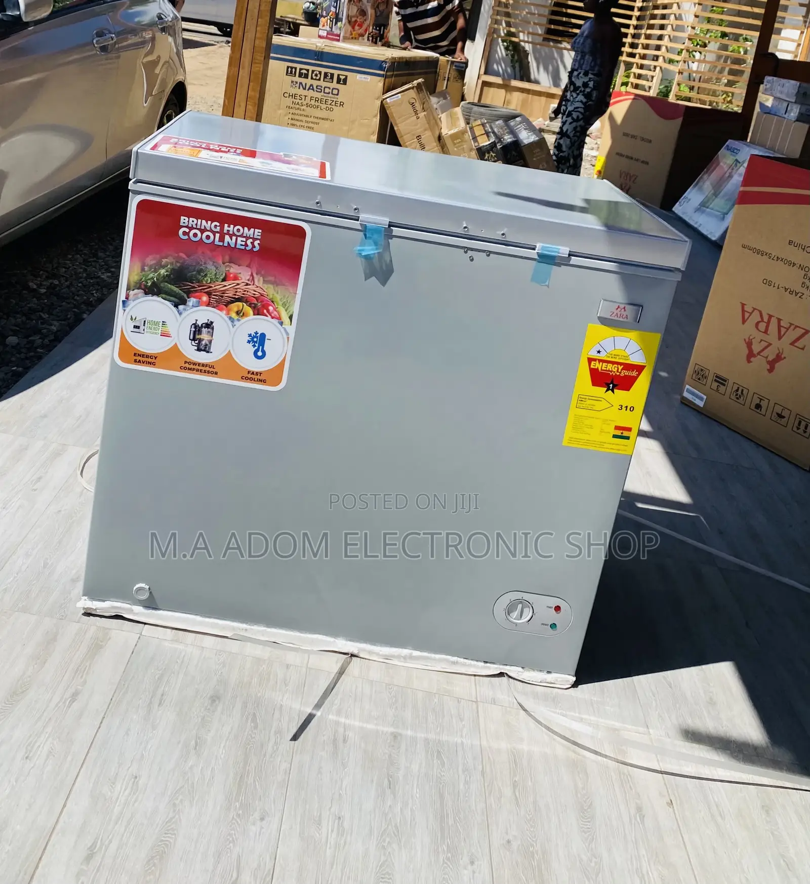 Buy Authentic Zara 260 Single Door Electric Chest Freezer 