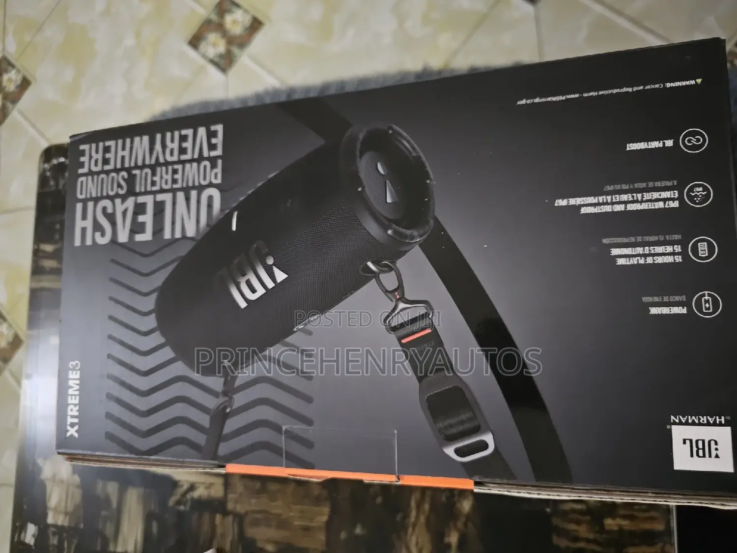 JBL Xtreme 3 - Portable Bluetooth Speaker
