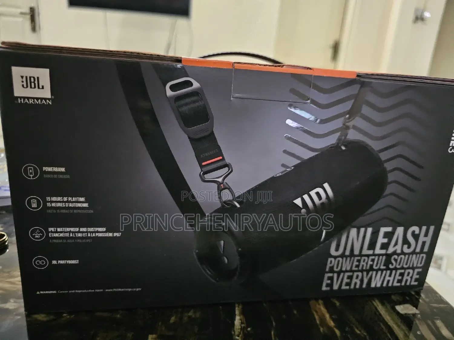 JBL Xtreme 3 - Portable Bluetooth Speaker