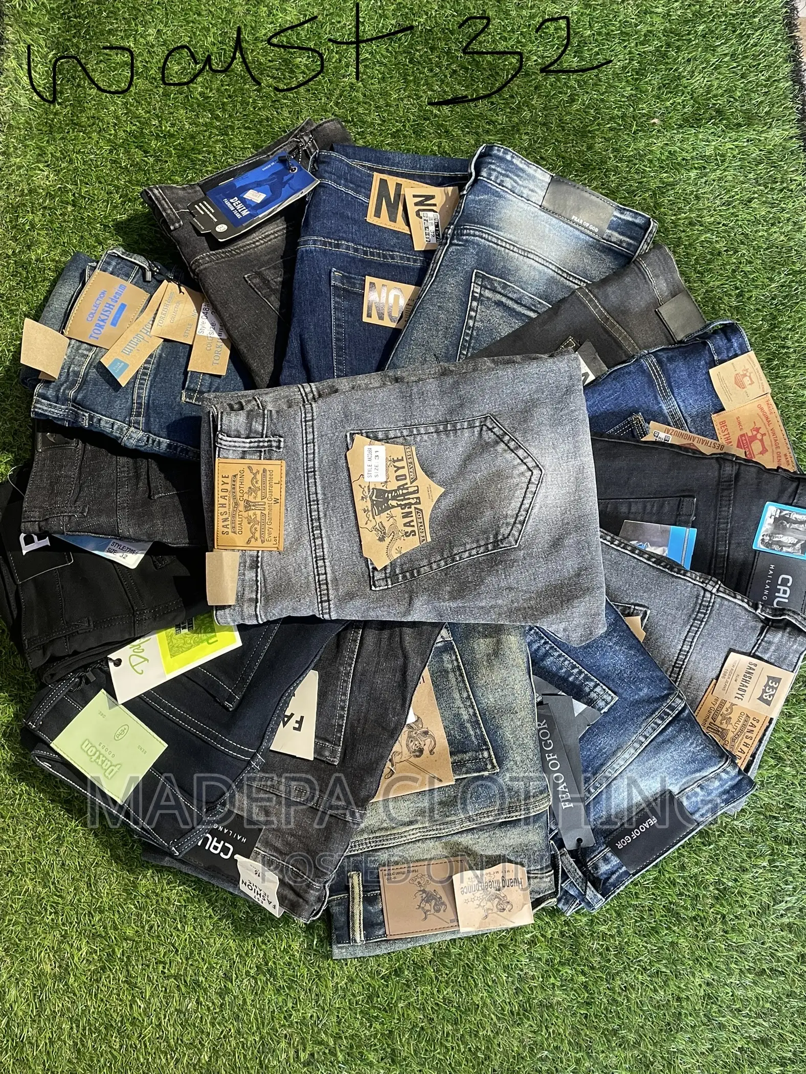 Stock Jeans Trousers