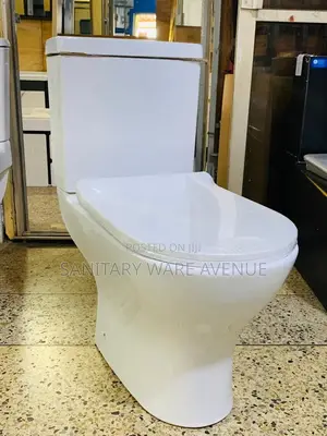 Water Closet - Slim Tank Toilet - S-Trap WC