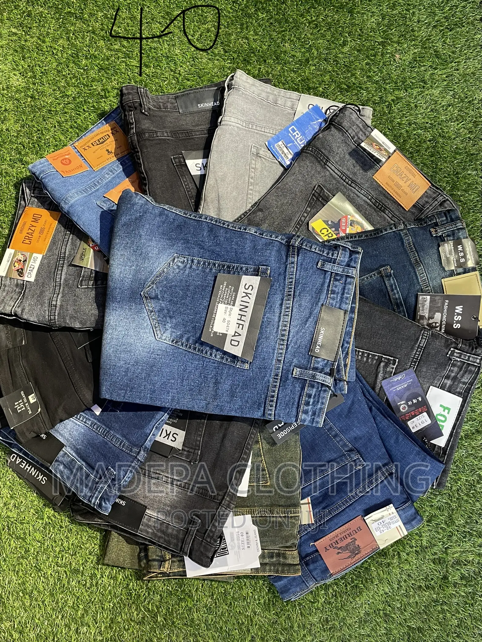 Big Size Jeans Trousers