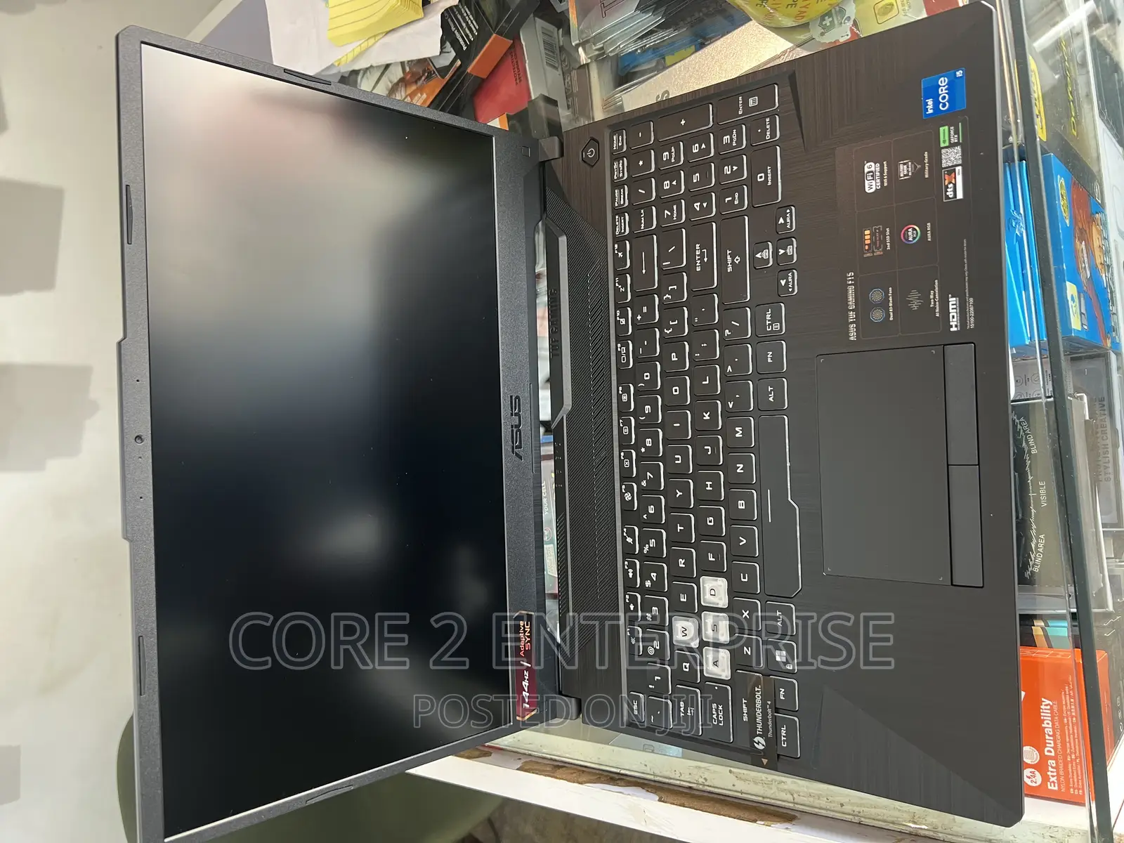 New Laptop Asus TUF Gaming FX504 8GB Intel Core I5 SSD 512GB