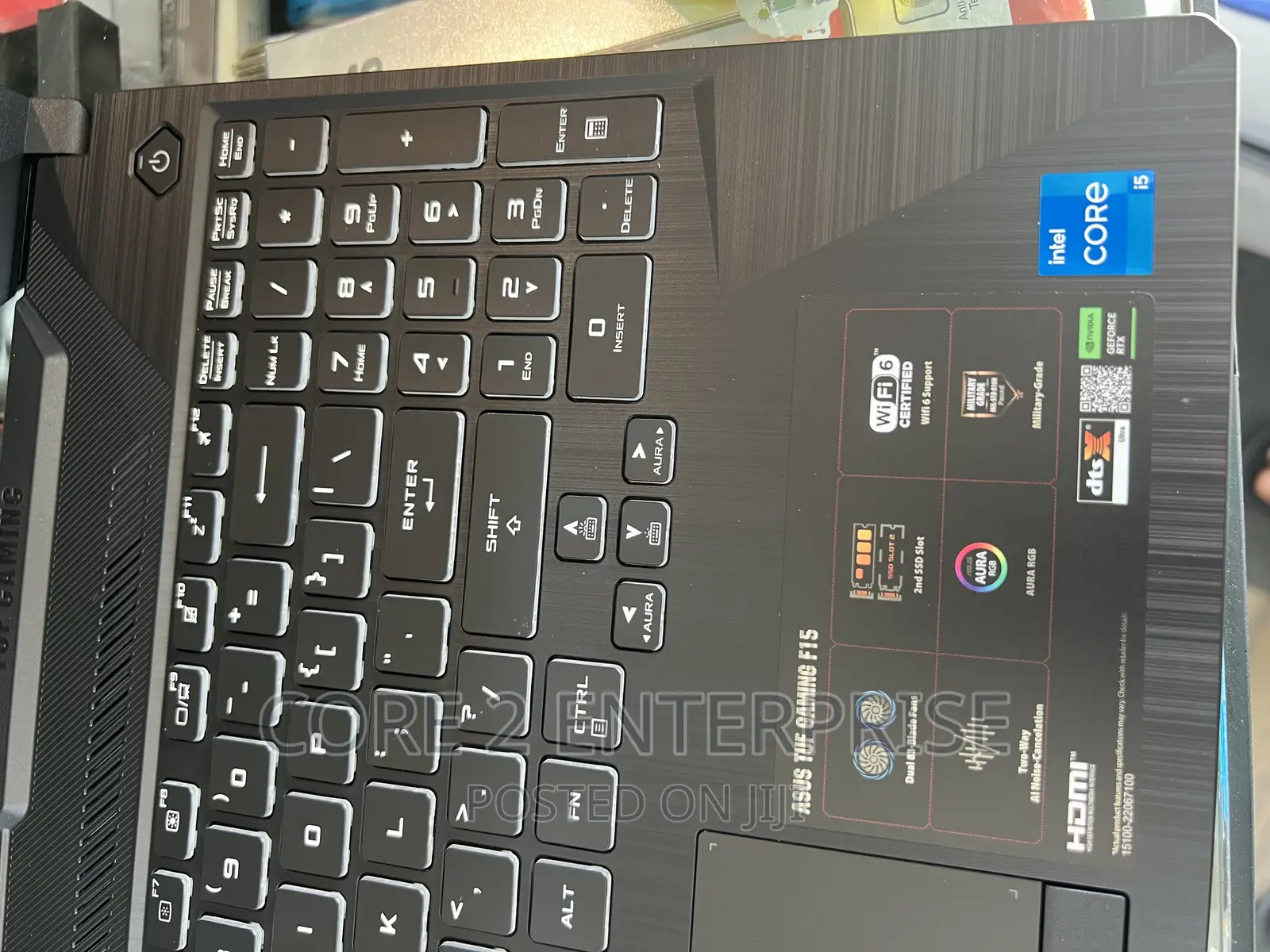 New Laptop Asus TUF Gaming FX504 8GB Intel Core I5 SSD 512GB