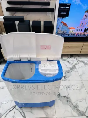 Classy Sleek White 7kg Twintub Washing Machine Nasco