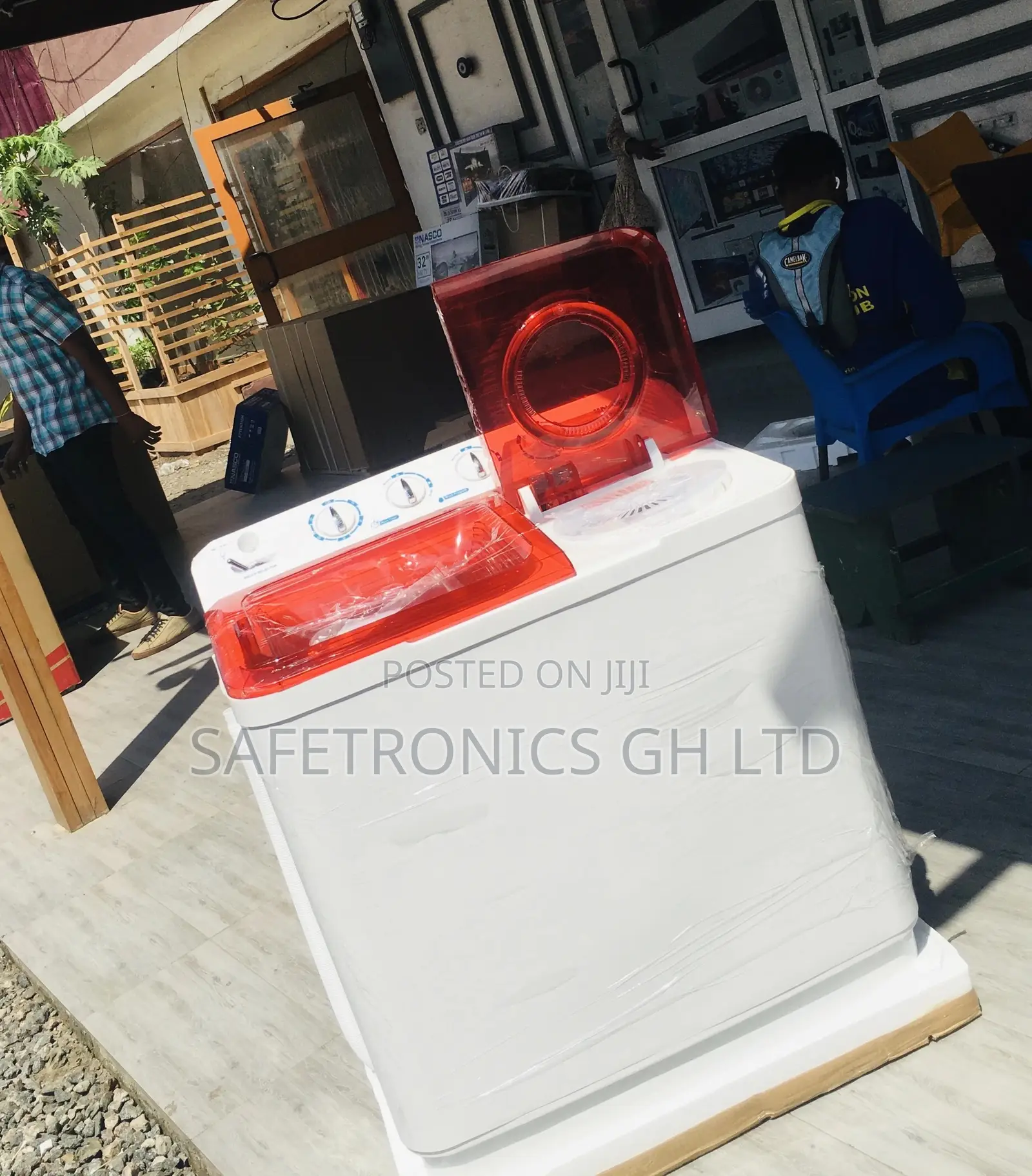 Washingmachine Topload Semiautomatic Nasco 11kg  Electric