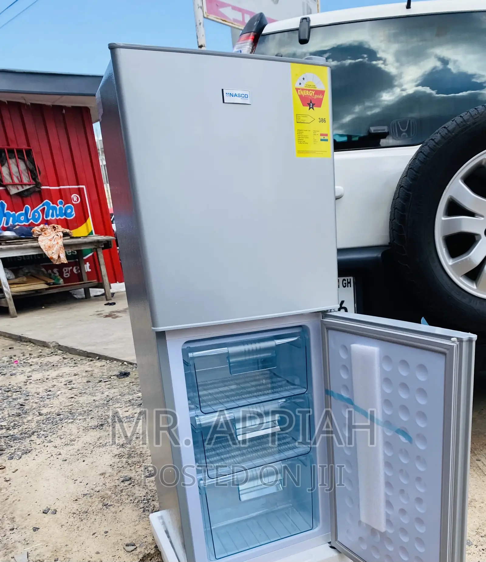 Shop Classic Nasco Nascod2-18fl Double Door Electric Fridge