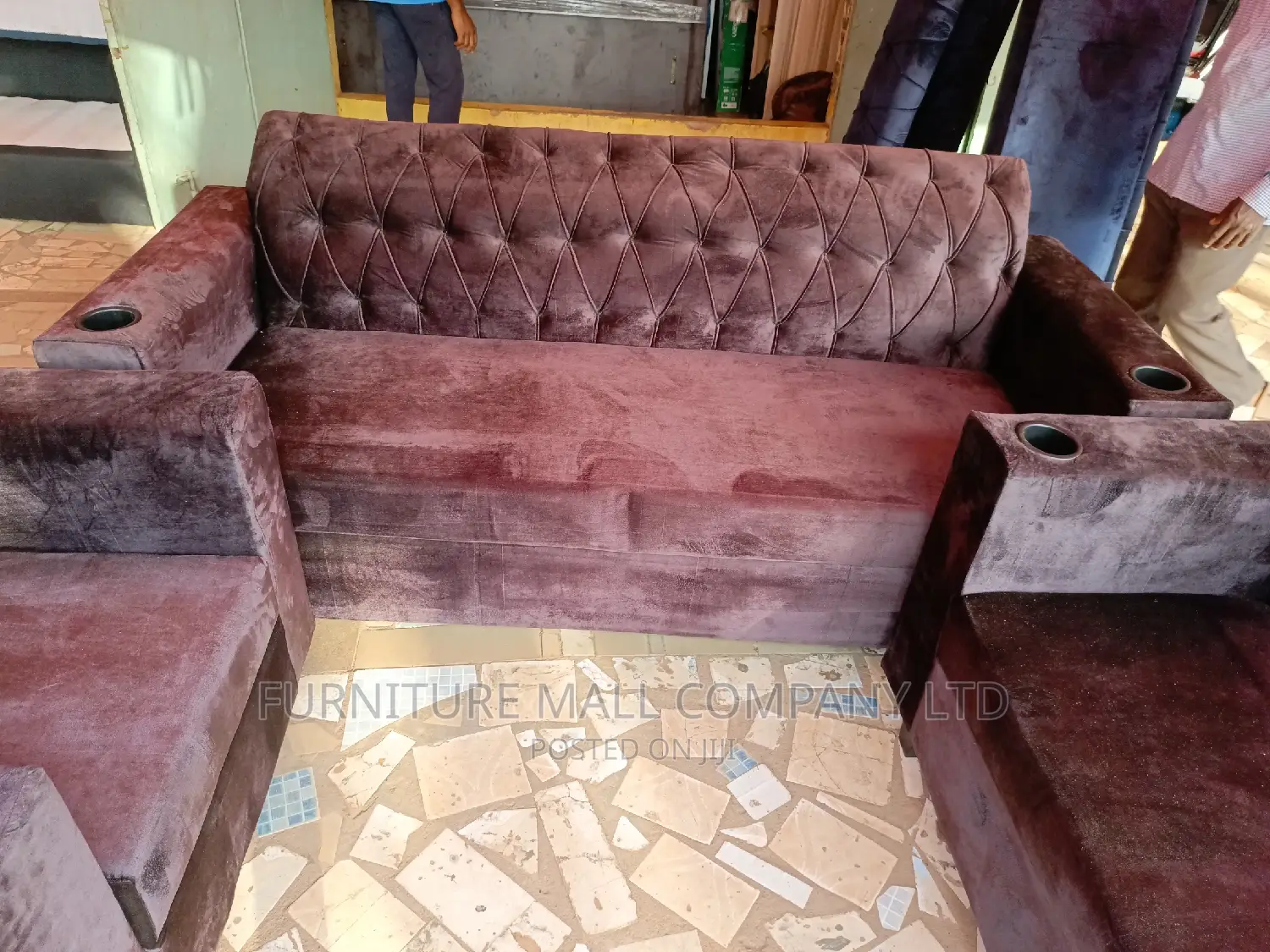 Furniture Mall 3in1 Sofa  Free Delivery