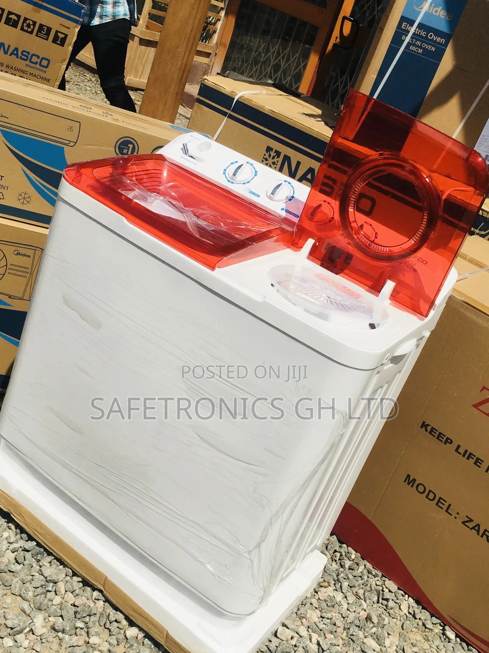 Topload Washingmachine Semiautomatic 11kg Nasco Electric 