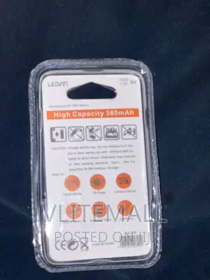 9v Leovin Rechargeable Battery