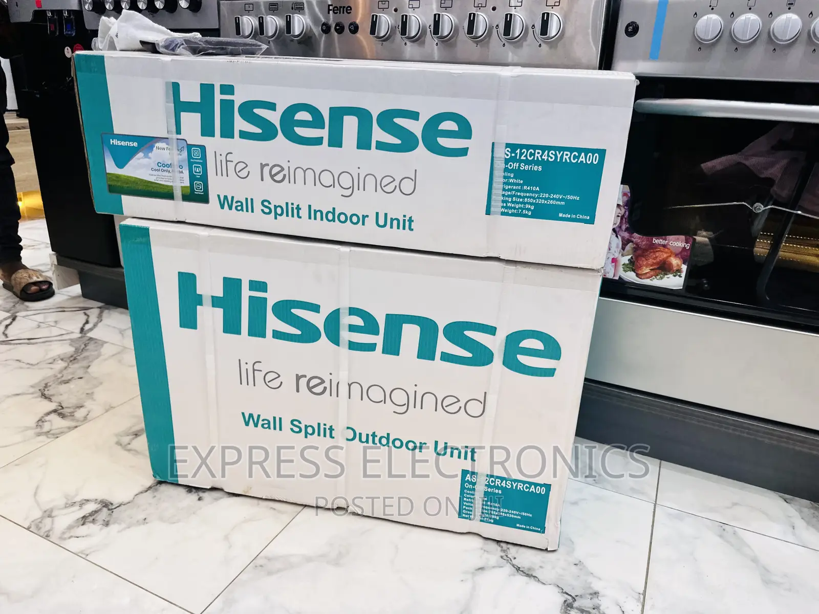 Extremely Cool  Hisense Split R410 Has 2.5hp AC