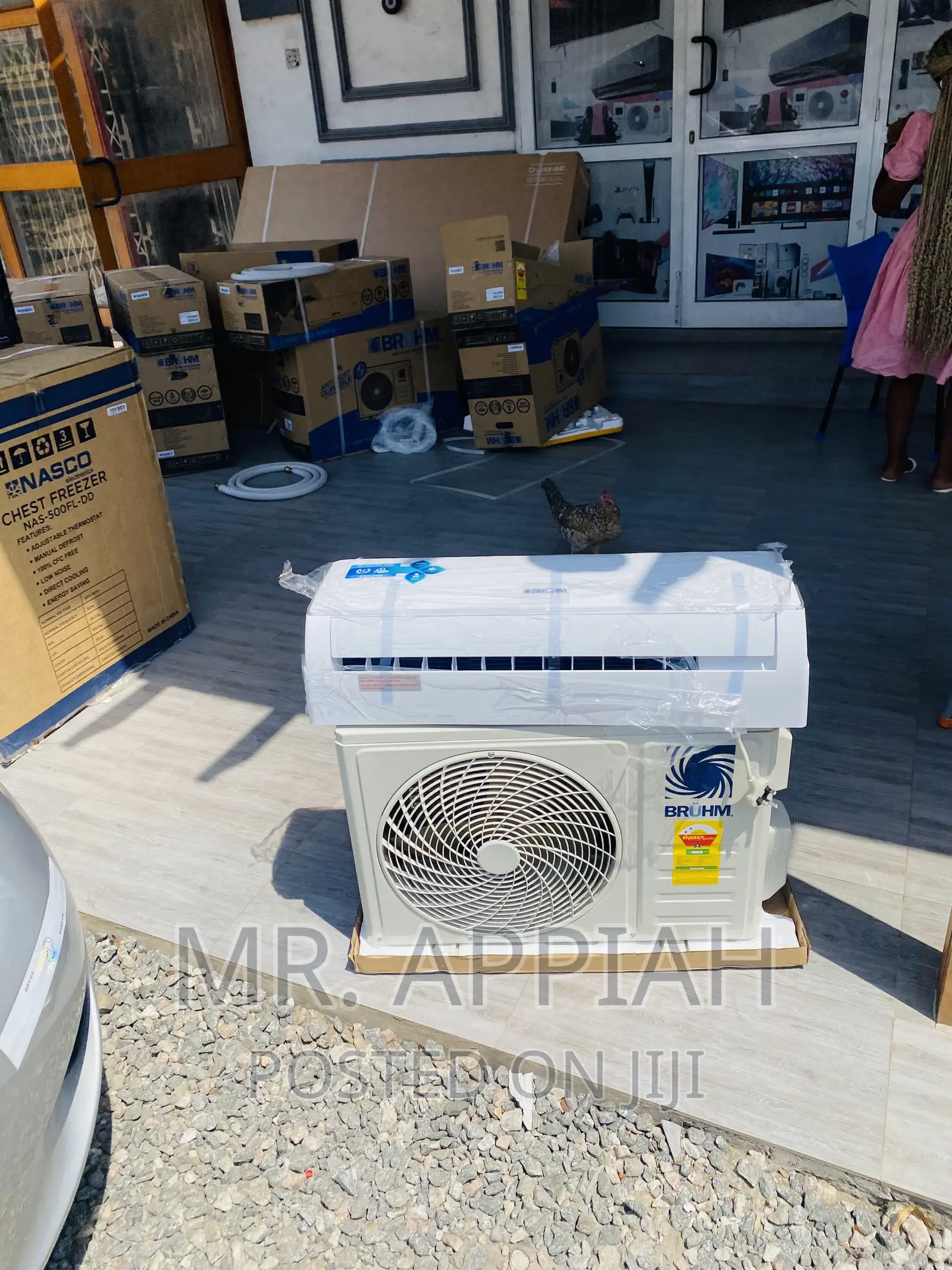 Shop Affordable Bruhm 1.5HP Split Type Electric Ac(White).