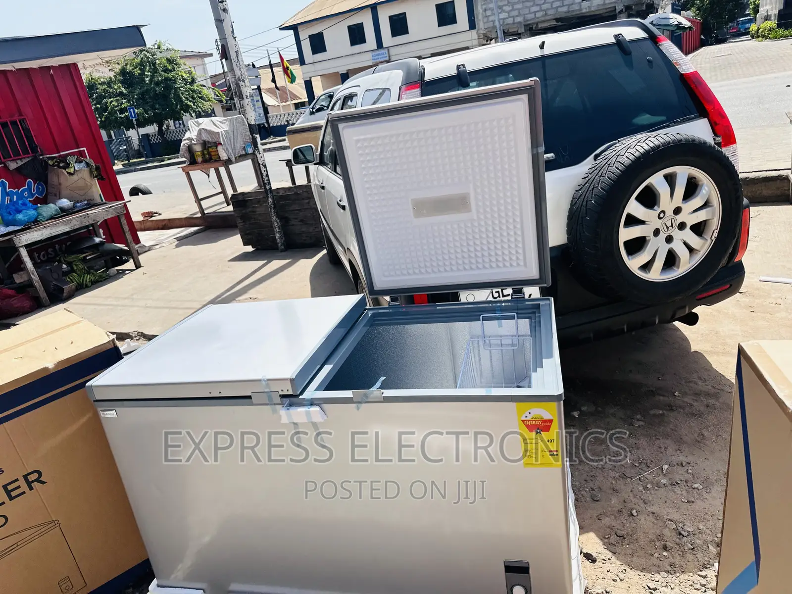 Text for Your Chest Freezer Double Door 425L Nasco