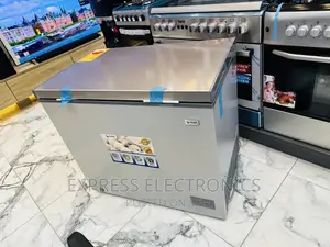 Pearl PCF-290 Chest Freezer Single Door Grey Low Noise