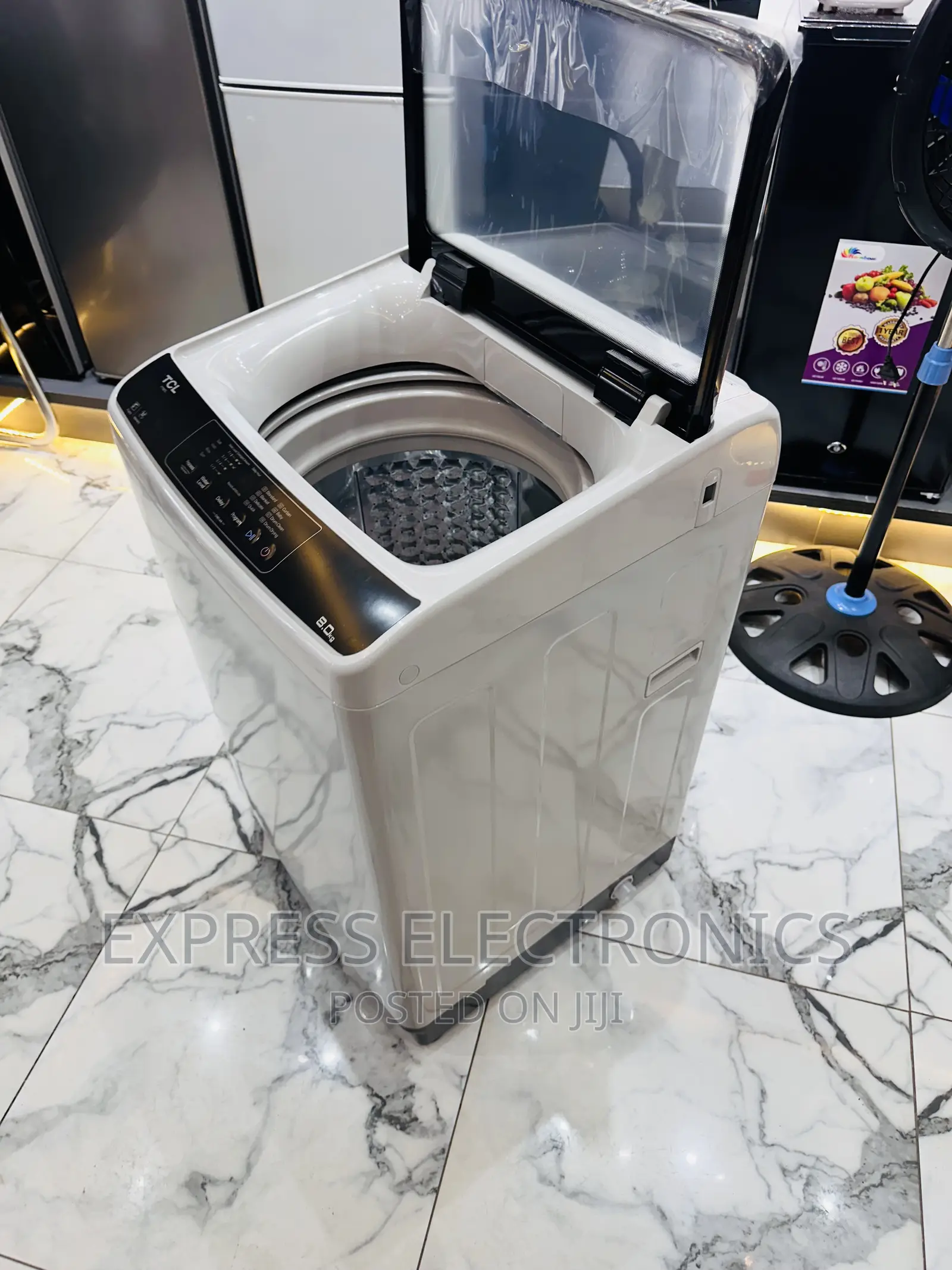 Call  for TCL 8kg Topload Washing Machine Grey Color