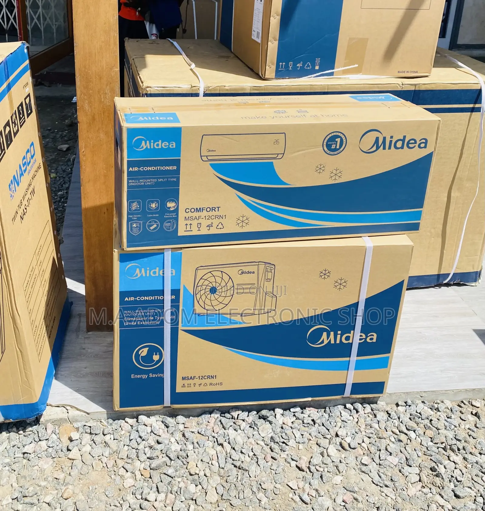 Unique Designed Midea 1.5hp Split Type Electric Ac(White).