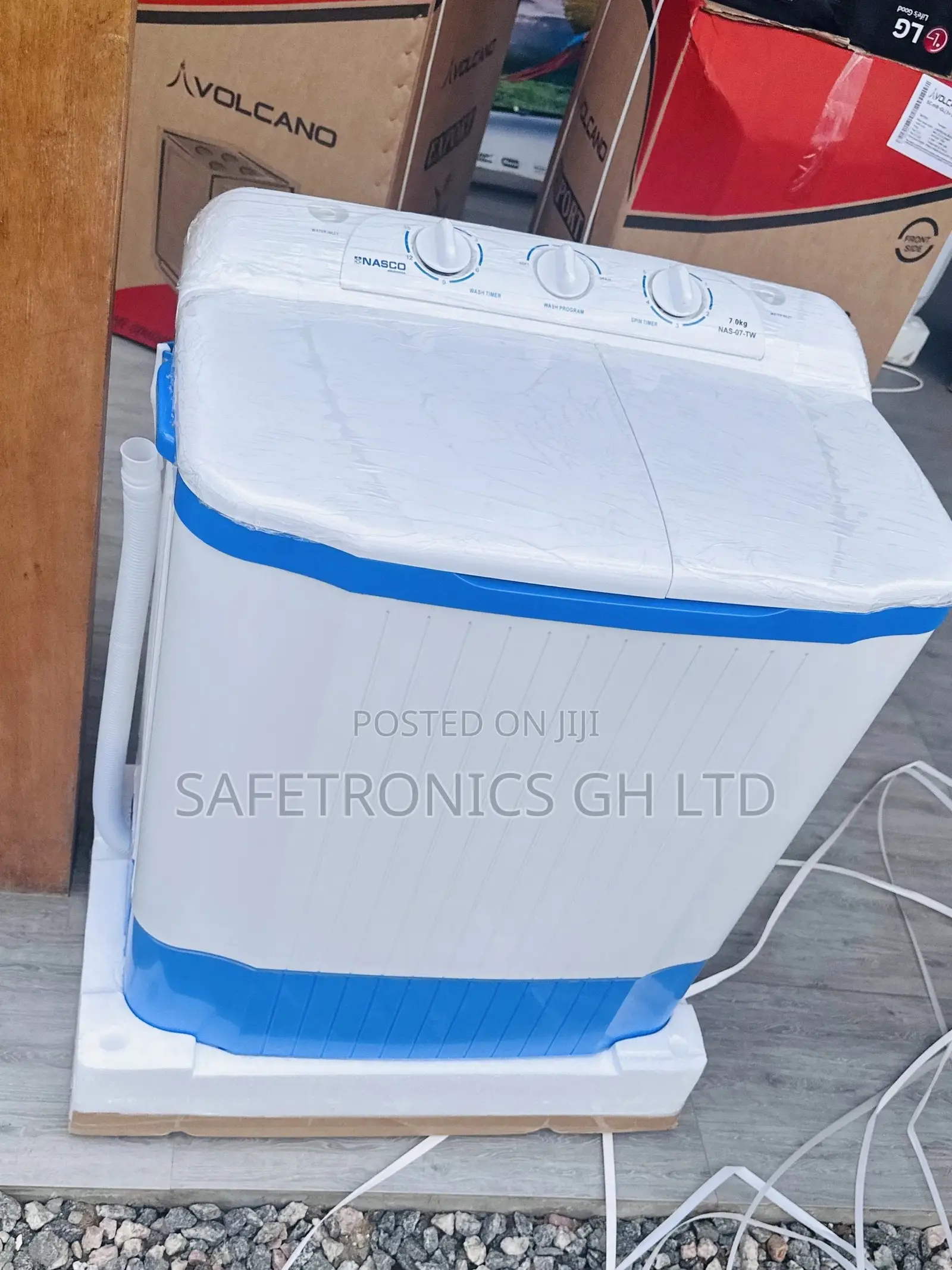 Nasco 7kg Washingmachine Topload Semiautomatic Twibtub 
