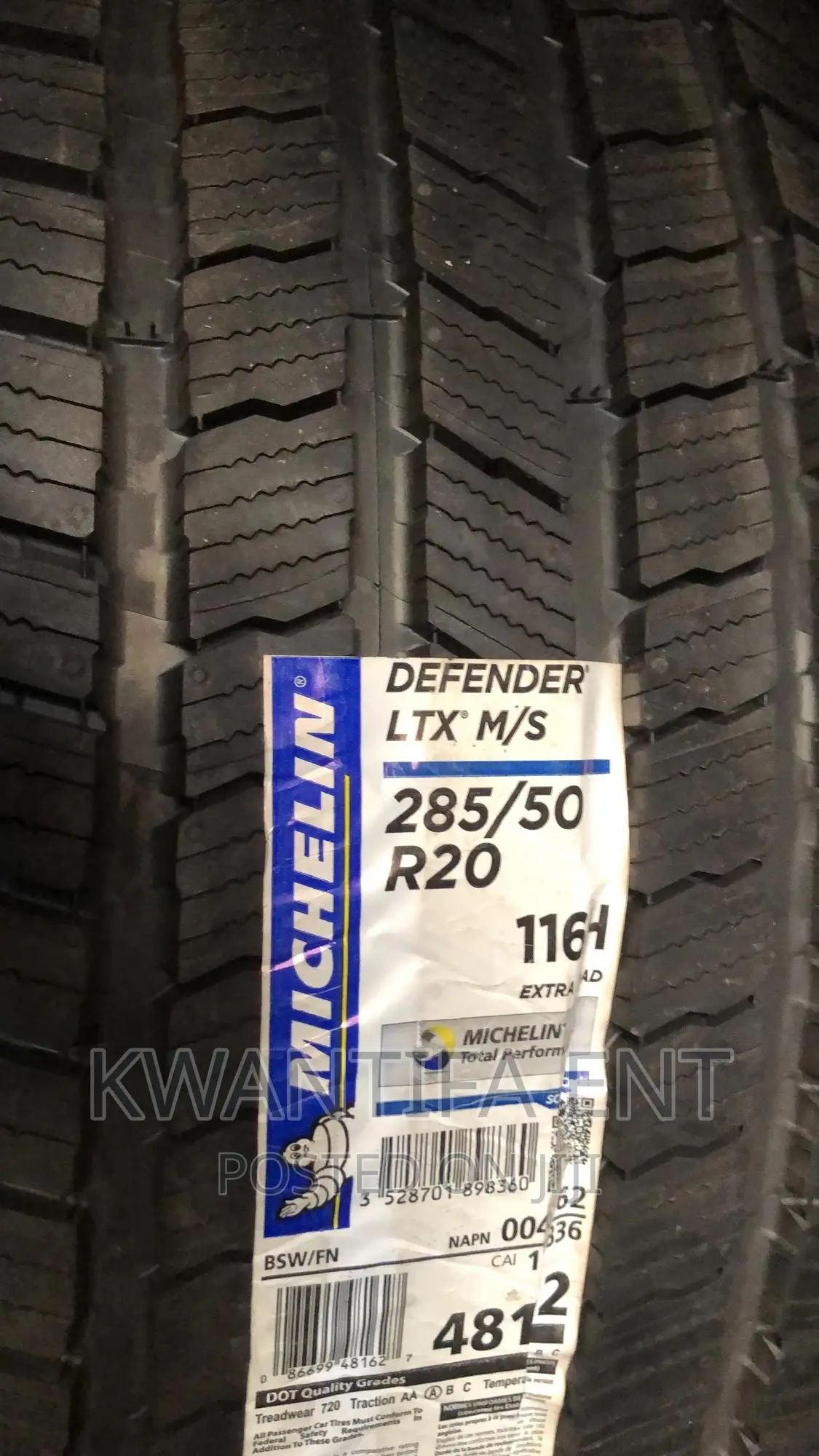 285/50r20 Michelin, Goodyear, Pirelli, Yokohama,