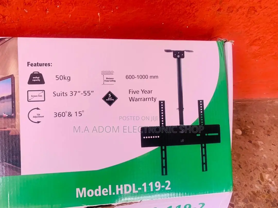 Shop Original Ceiling Wall Mount for 37” to 55” Tv(Black) 