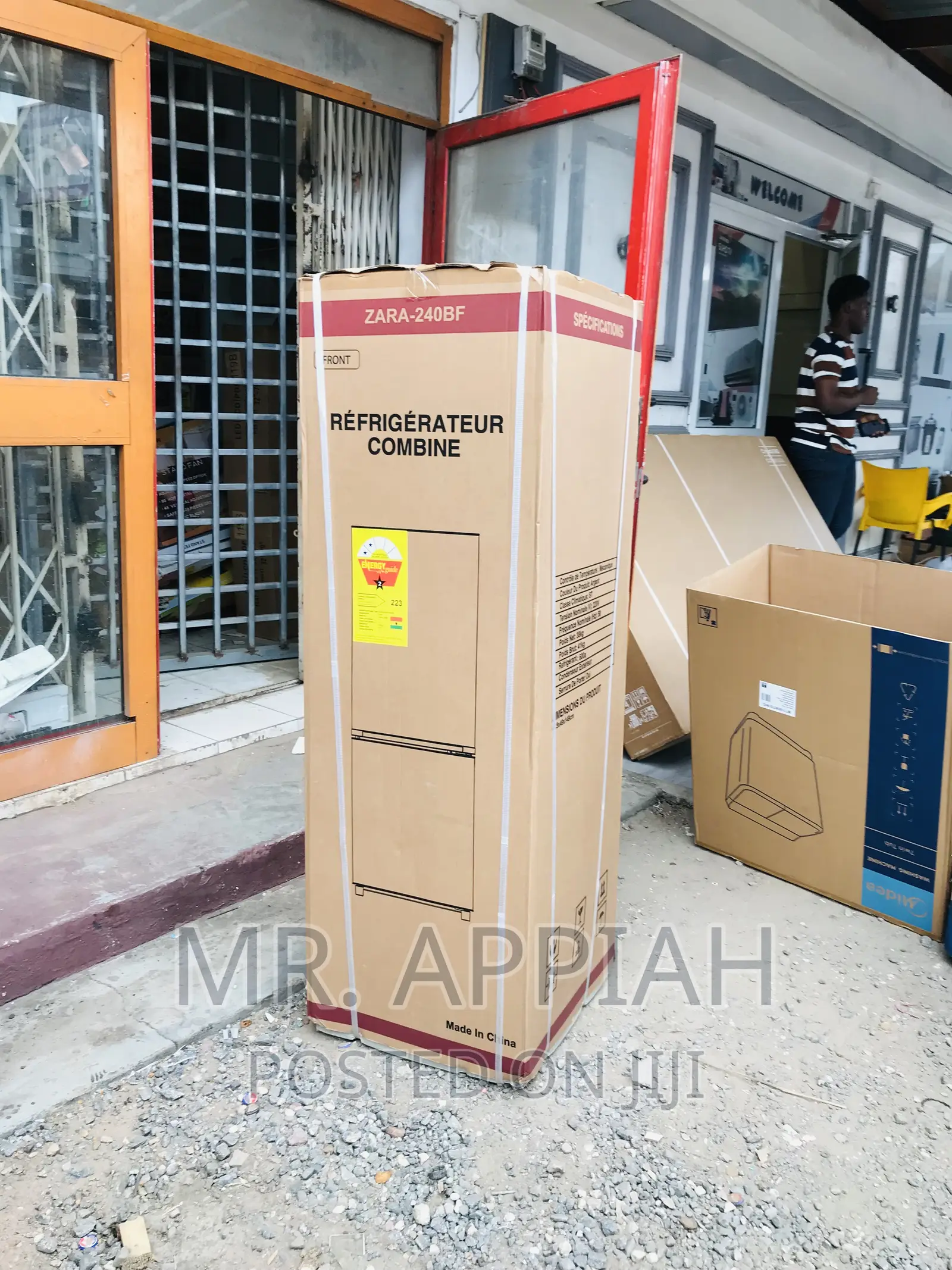 Quality Yet Affordable Zara 240bf 1 Door Electric Fridge