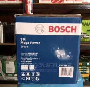 Bosch Battery 13 Plates 66 Ah For Saloon Cars
