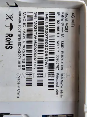 Busy Mifi/ Wifi Unlocking