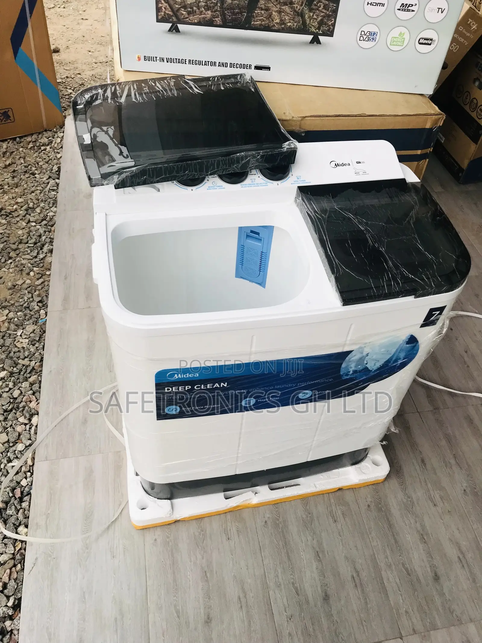 Midea Lasting Washingmachine Topload Semiautomatic 7kg