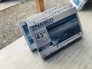 43 Inches Glossy LED Nasco Digital Black Satelliet Tv 
