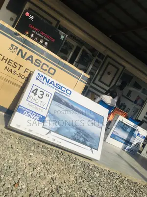 43 Inches Glossy LED Nasco Black Satelliet Digital Tv 