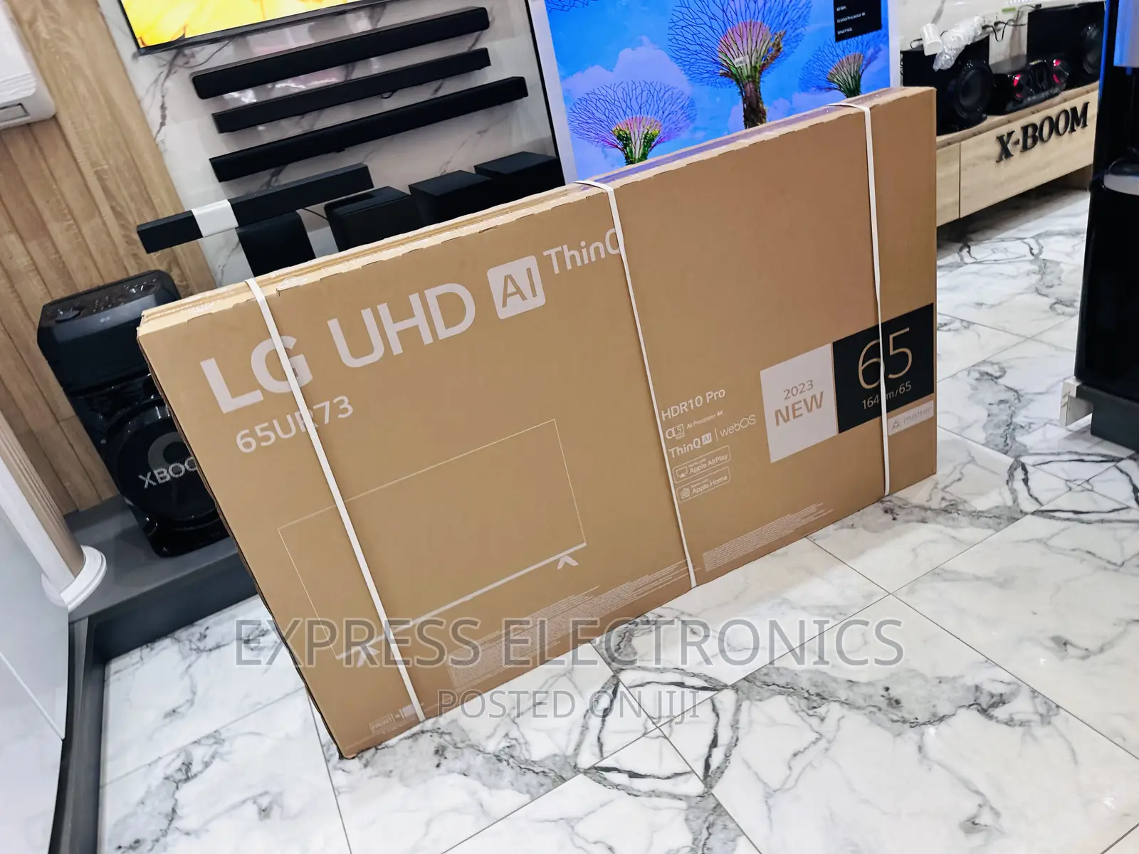 High Brightness  UHD Smart Lg 65”UR730 Tv 